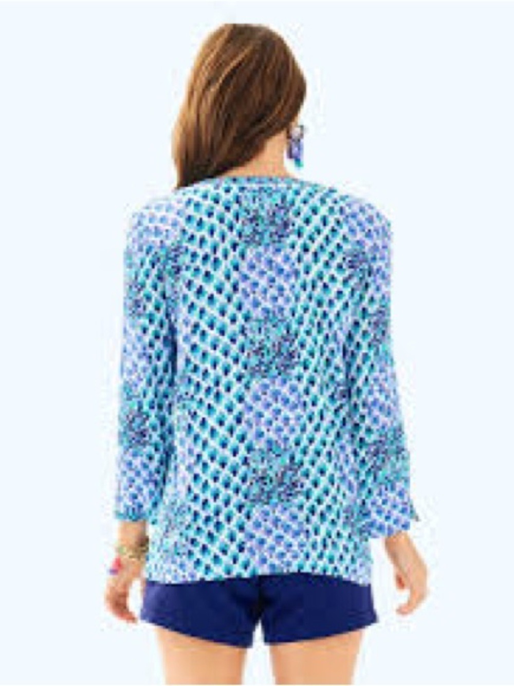 Lilly Pulitzer Amelia Island Embroidered Tunic - Picture 2 of 15